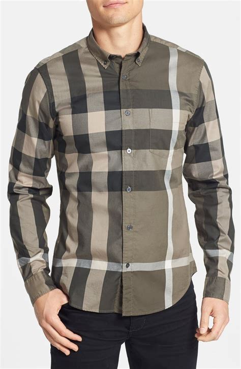 burberry brit fred check sport shirt|Burberry clothing website.